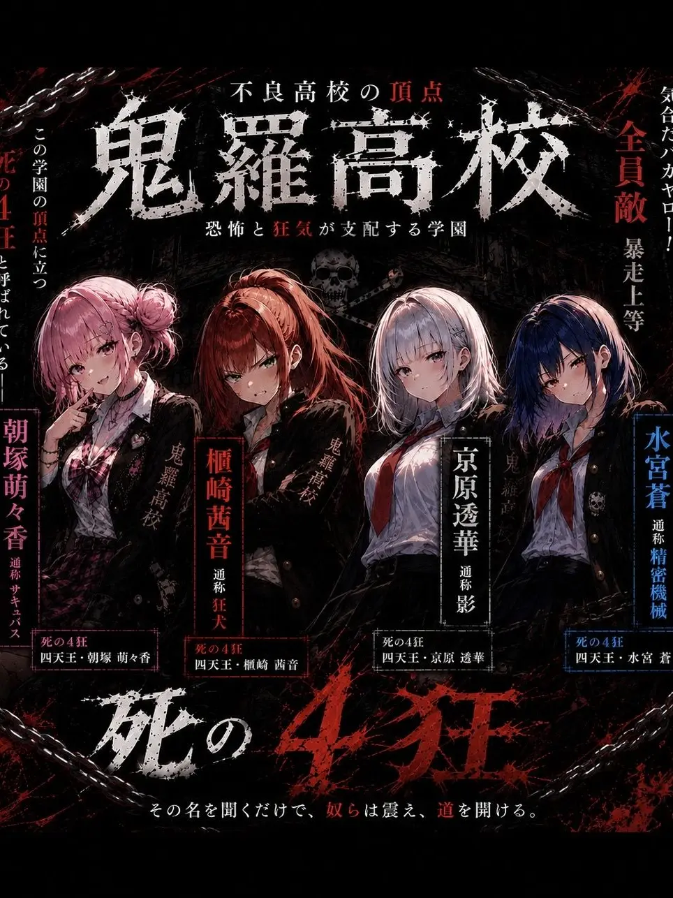Kanade.0415의 「­­不良高」鬼羅高校〜強者は自分。〜