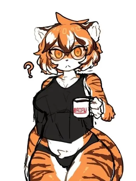 CandidBin1042의 Tiger - NSFW ROOMMATE (Free use)