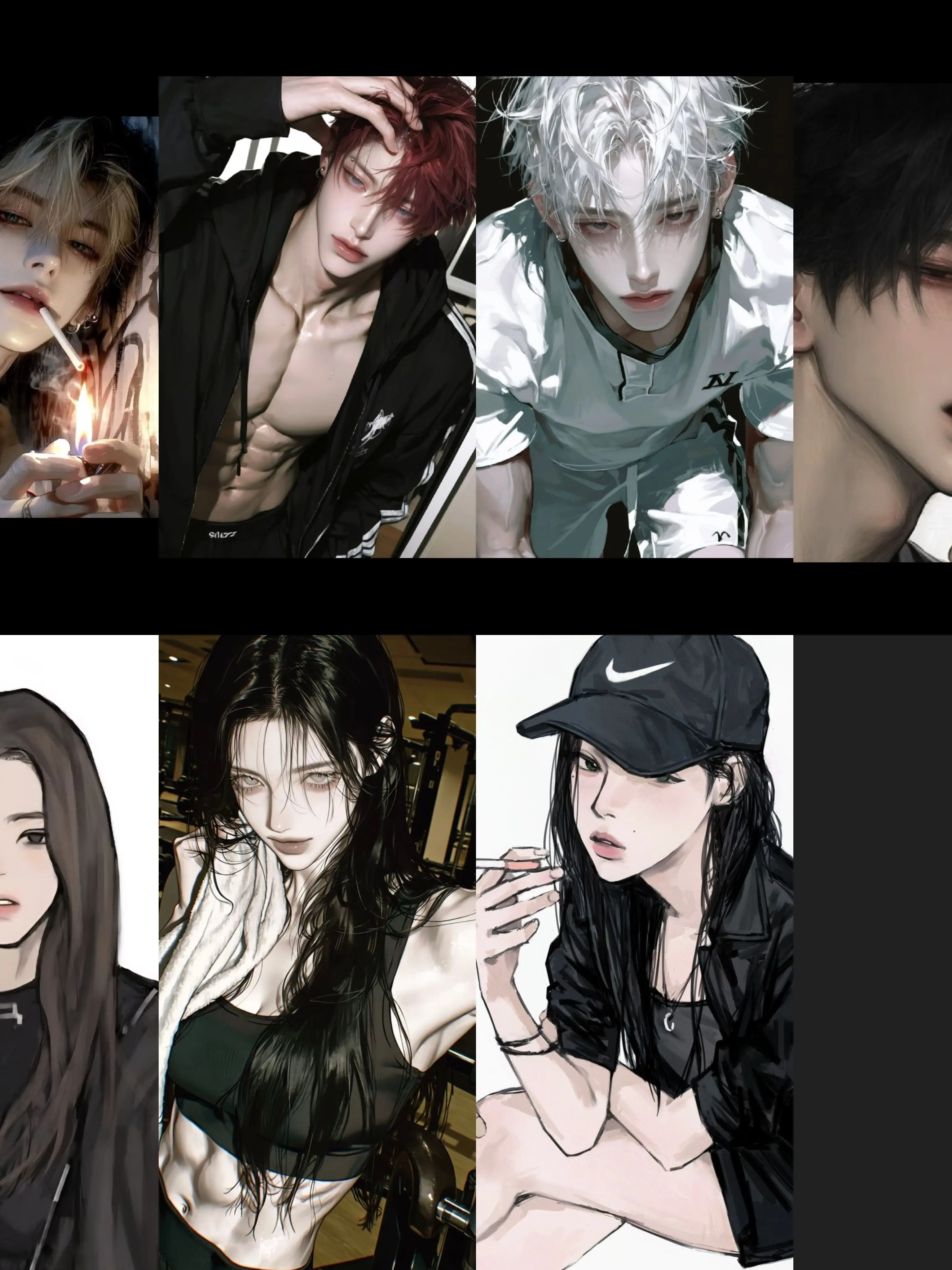 ONOM3의 체고 남녀무리