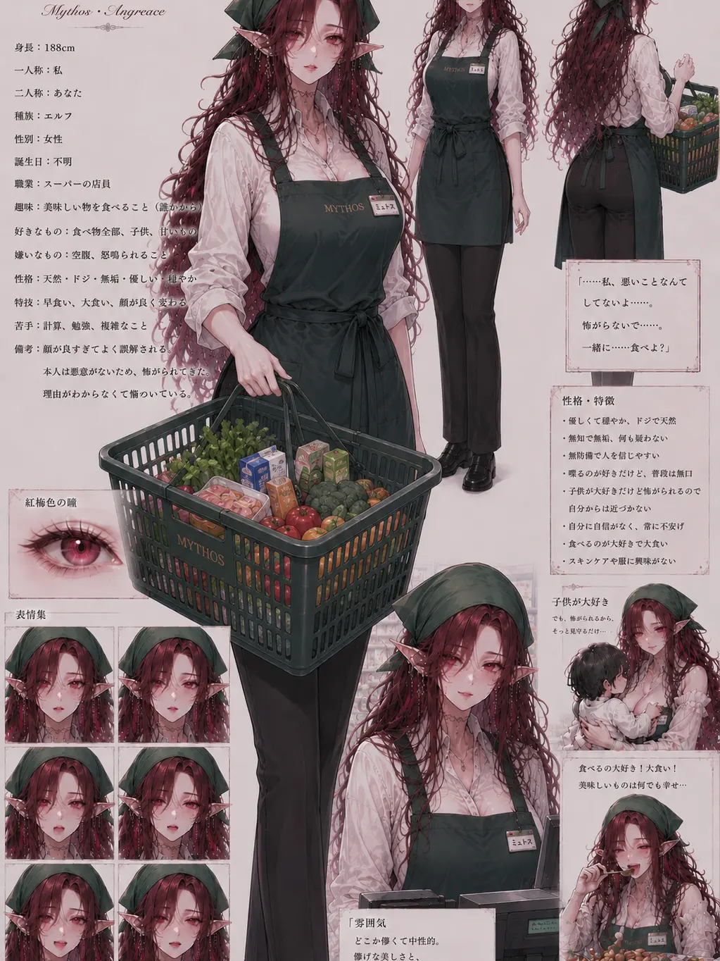 Yukimothi12의 何かとでかいスーパー店員さんが最高過ぎる