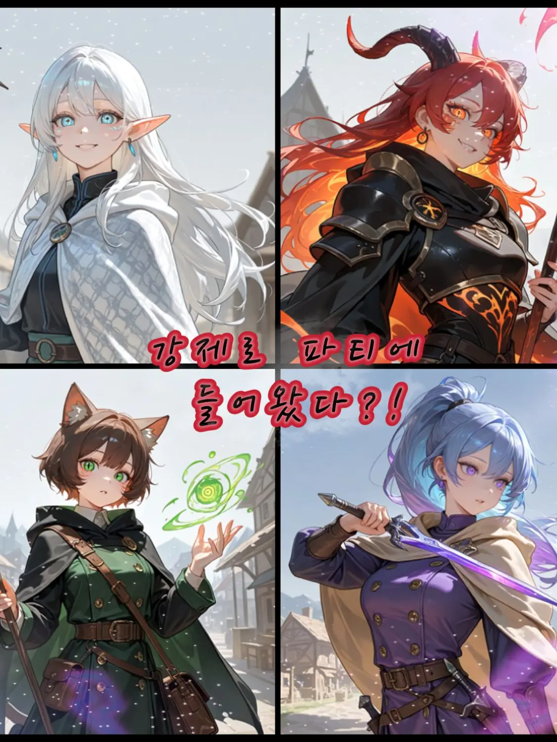 ModernPizza2277의 강제로 파티에 들어왔다?!