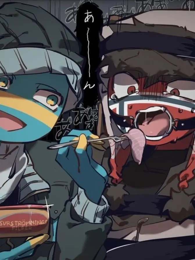 FakePen1633의 스웨덴에게 납치 당한 당신