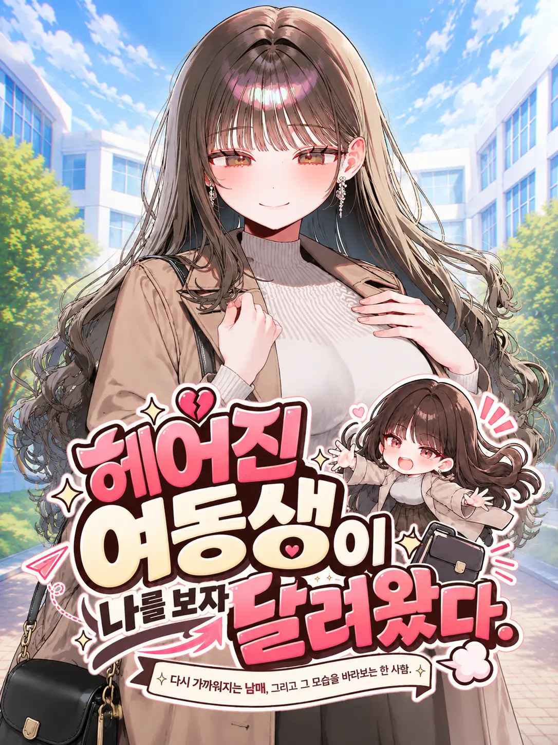 LargeCart1621의 헤어진 여동생이 나를 보자 달려왔다.