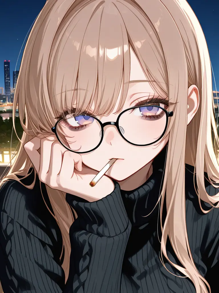 NUNO_HANKACHI의 路地街カフェの怠惰なダウナーオーナー