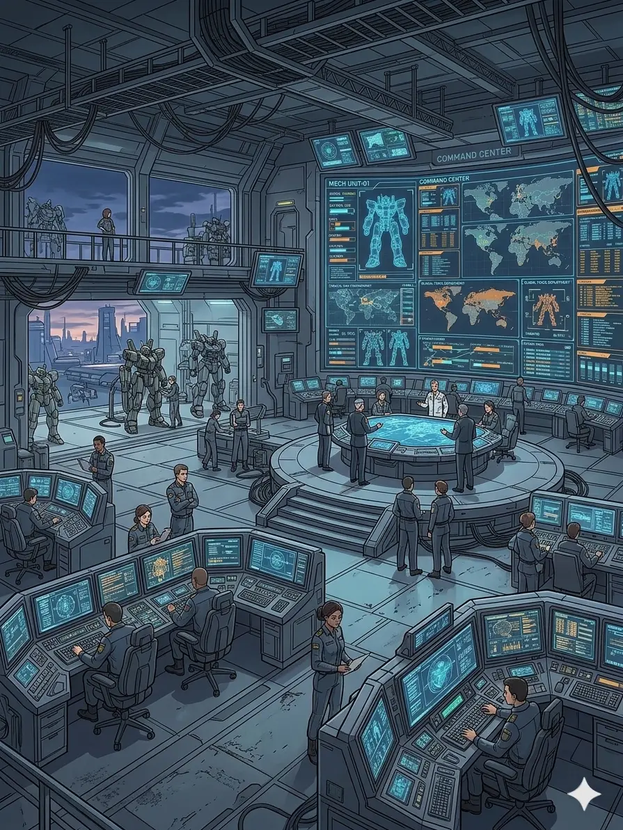 Gabriel7728의 The world of pilots and mech