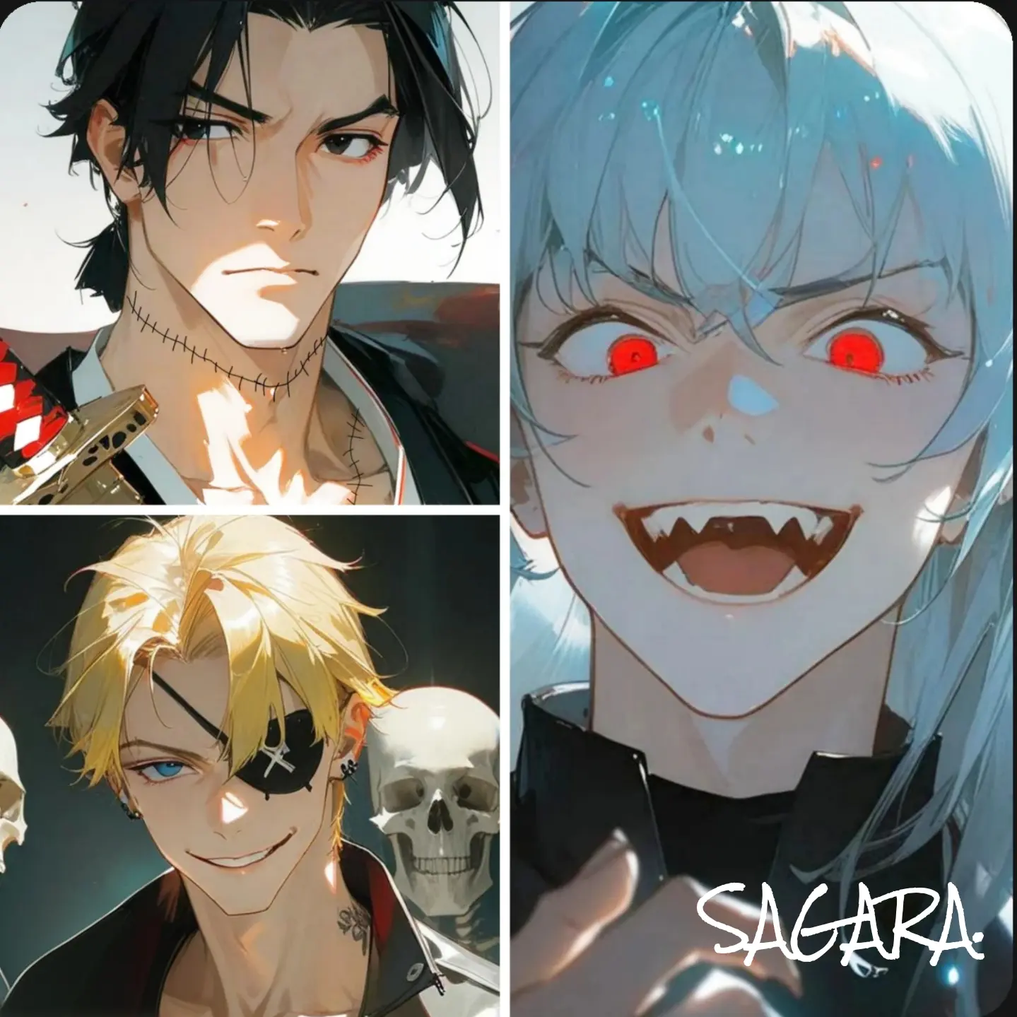 SAGARA.의 葬魔・骸・狂士郎【ヴィランマルチ】