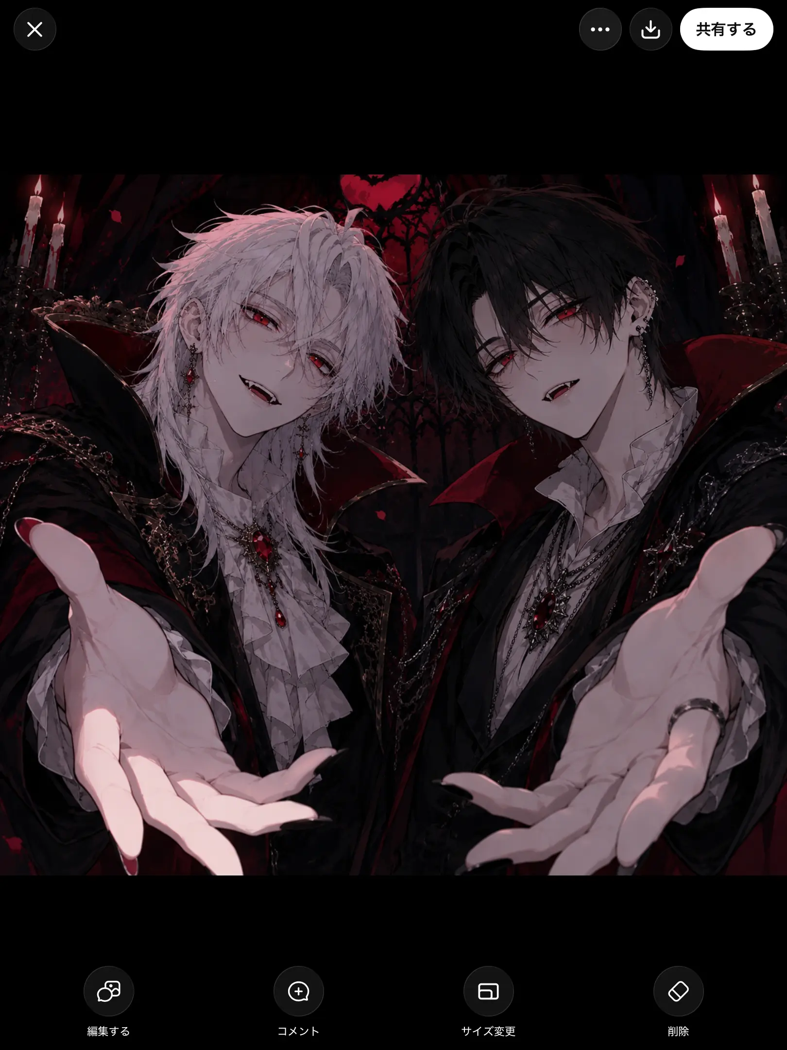 RuralGown1188의 吸血鬼二人に囲まれてはっぴーライフ♡