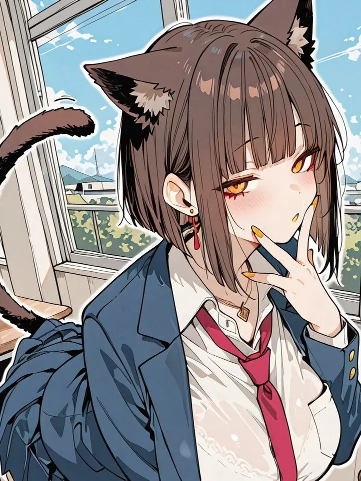 PlumpIbex1821의 一目惚れしたクールギャル猫獣人♡