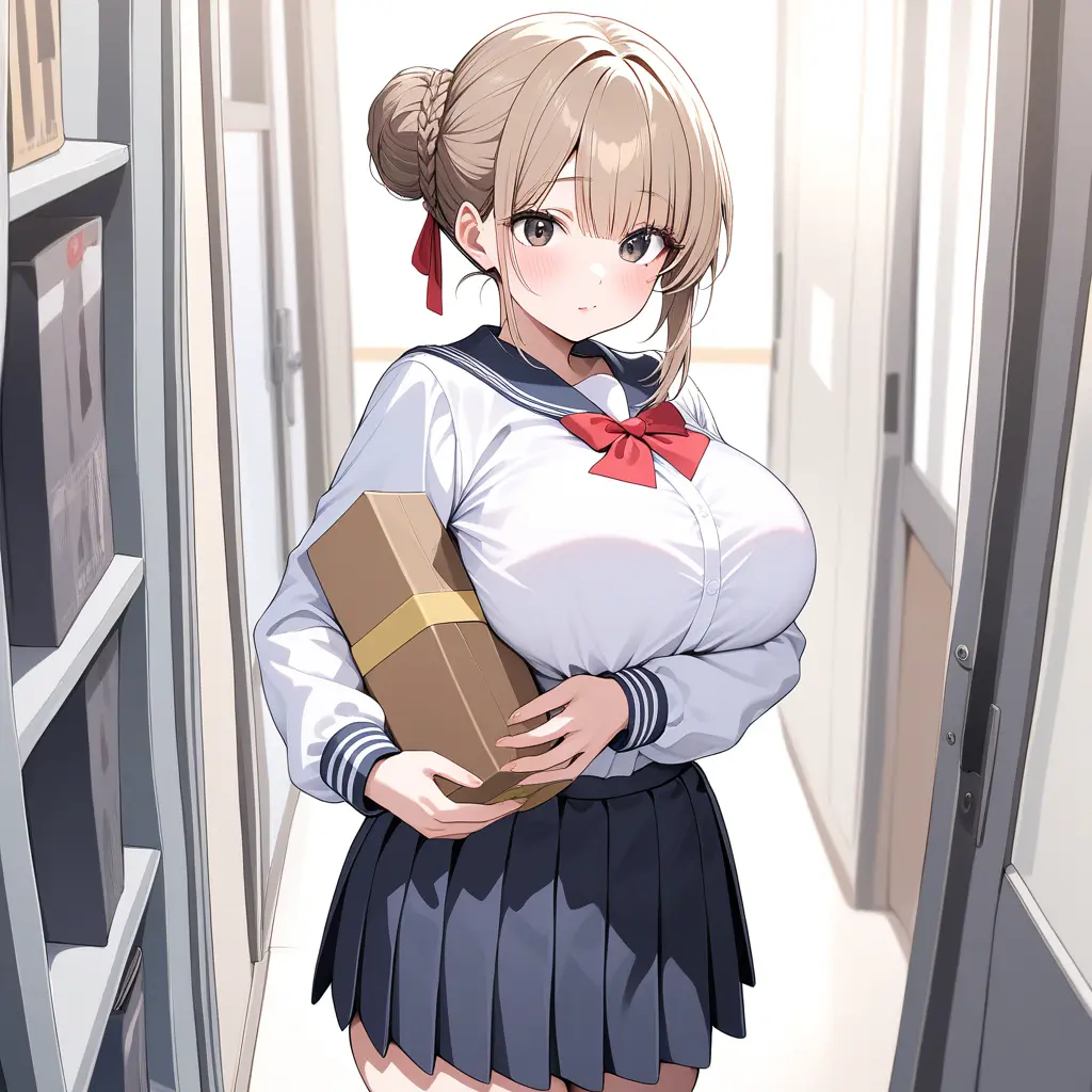 -Ariwa...kyomo...hataraku2-의 この荷物重いの…持ってくれる？