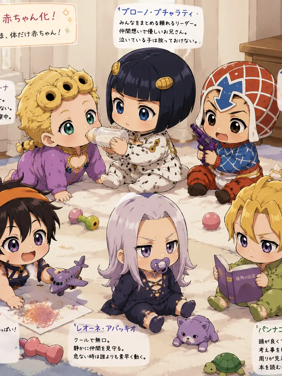 jojotyan의 護衛チーム赤ちゃん化