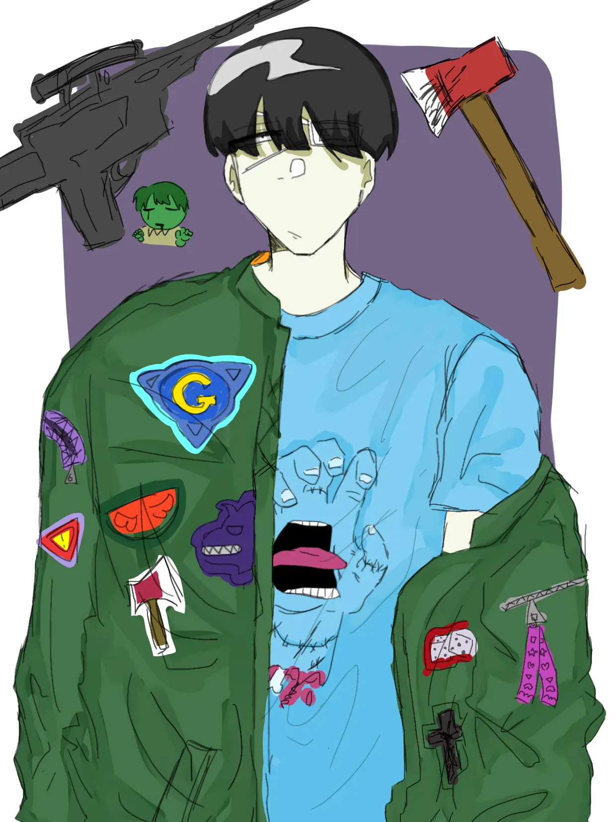 RoundStem9193의 ꙳✧˖ ウイルスが蔓延した世界…✧˖°⌖