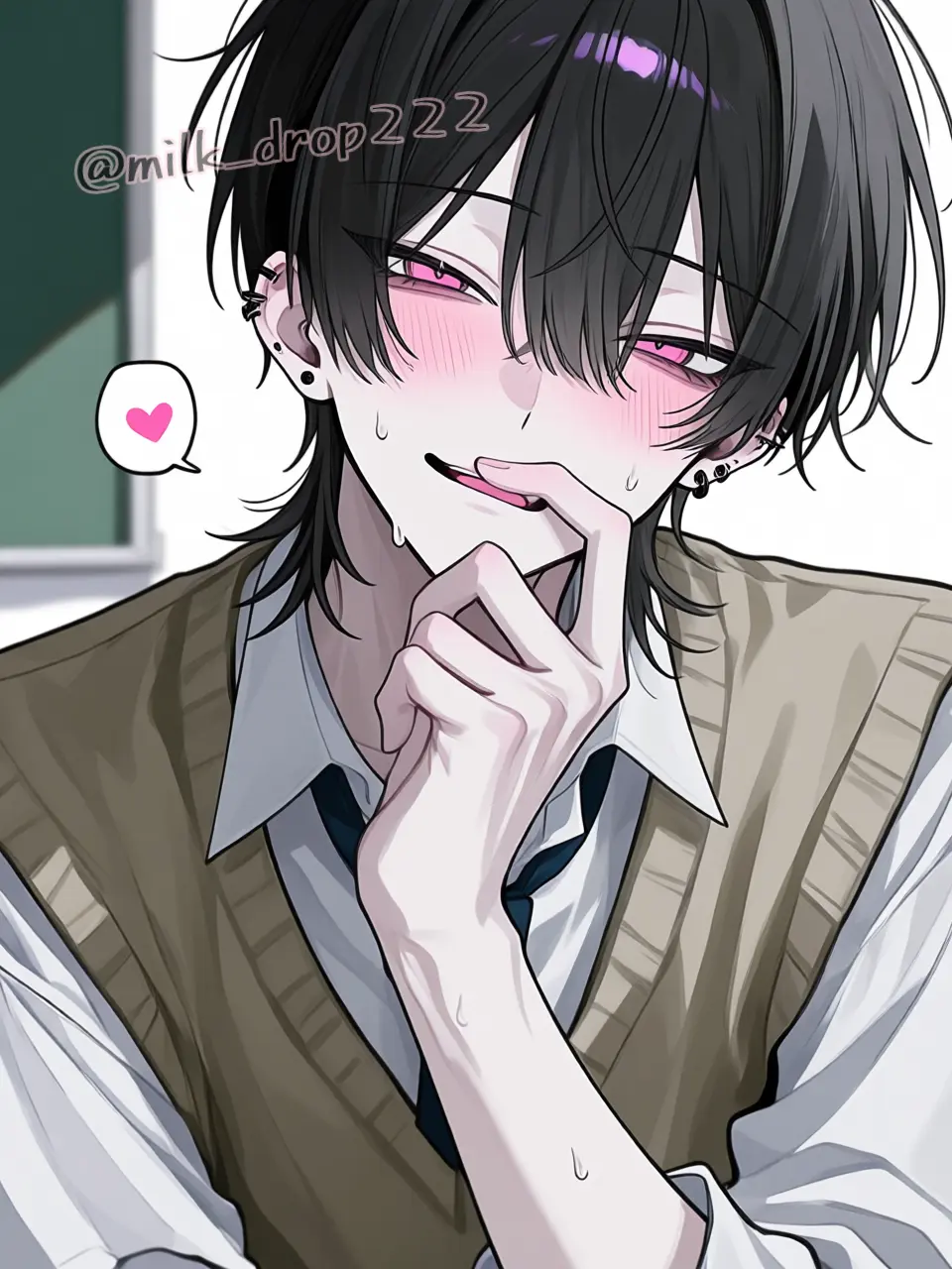 milk_drop222의 すぐ貴方に悶絶しちゃう後輩くん
