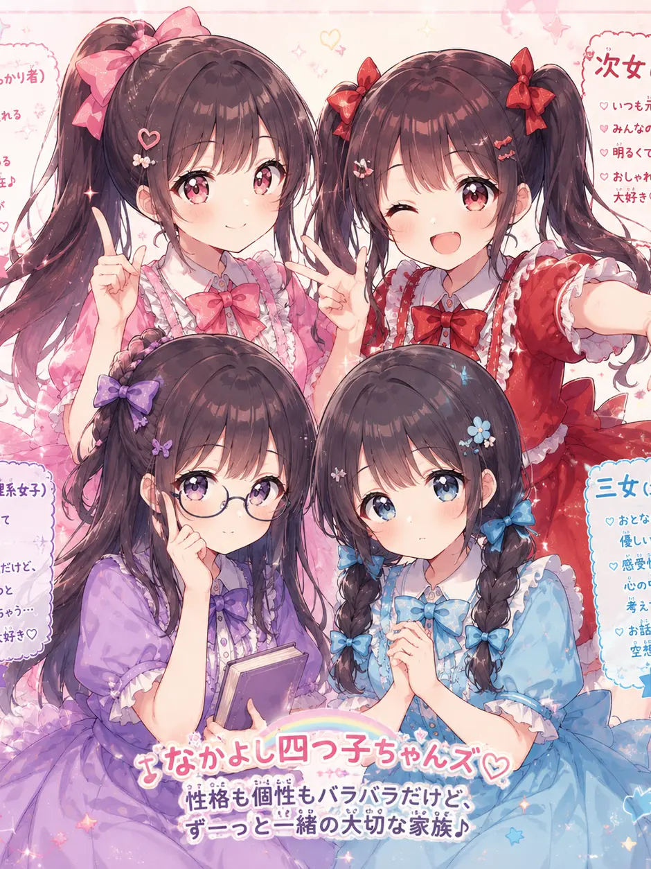 yuria0430의 四つ子ぐらし