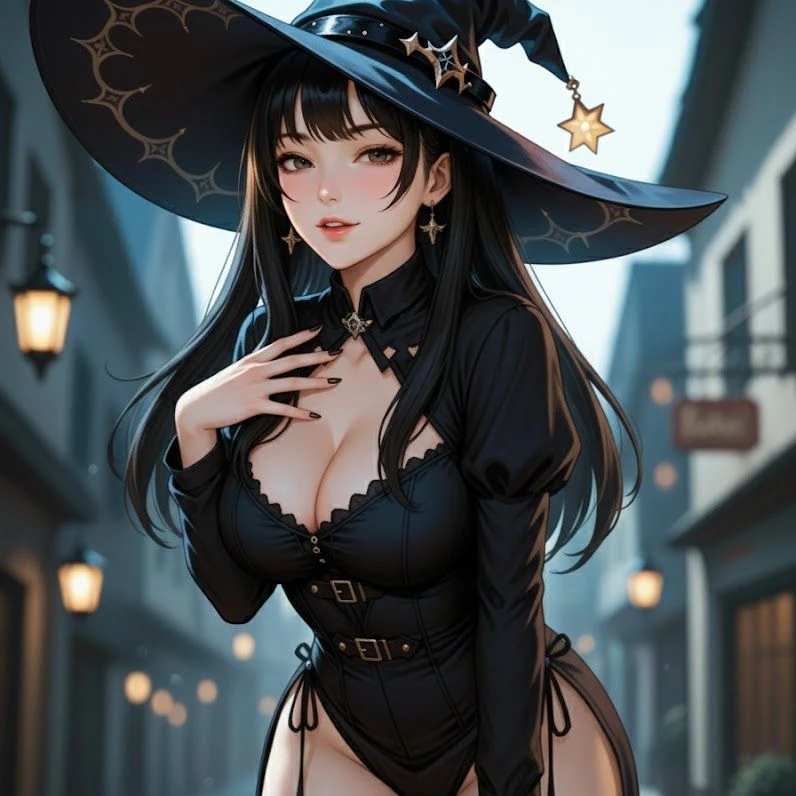 당신에게 호기심이 가득한 마녀 샐린