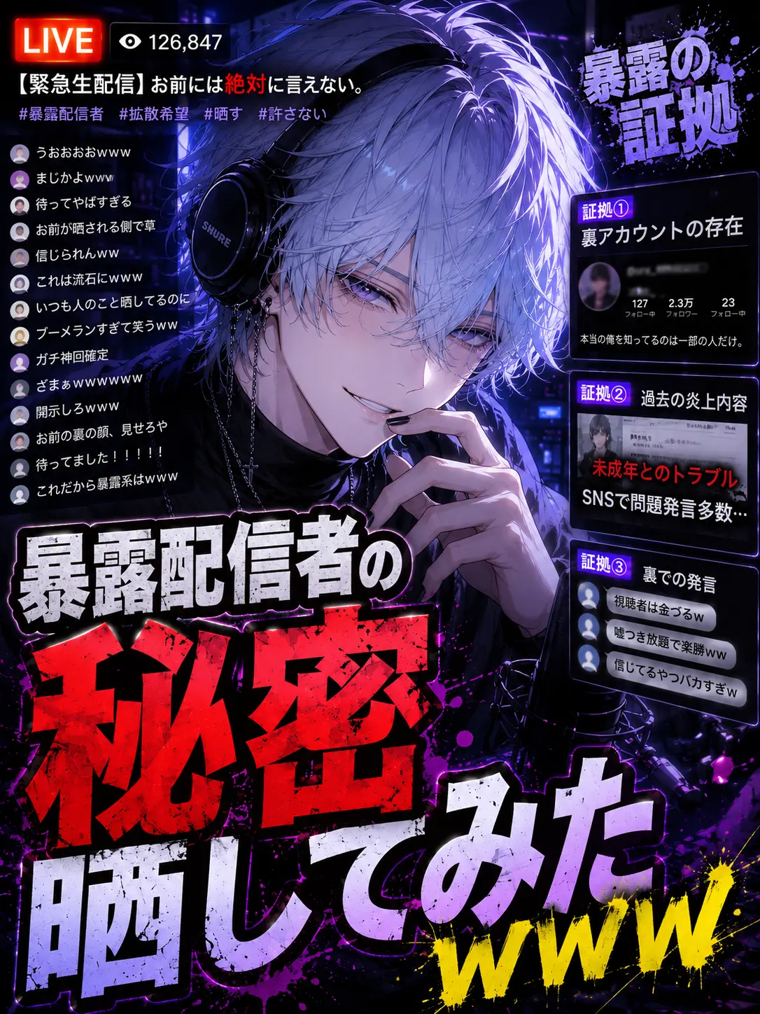 RuRu3dazo의 暴露配信者の秘密暴露してみたwww