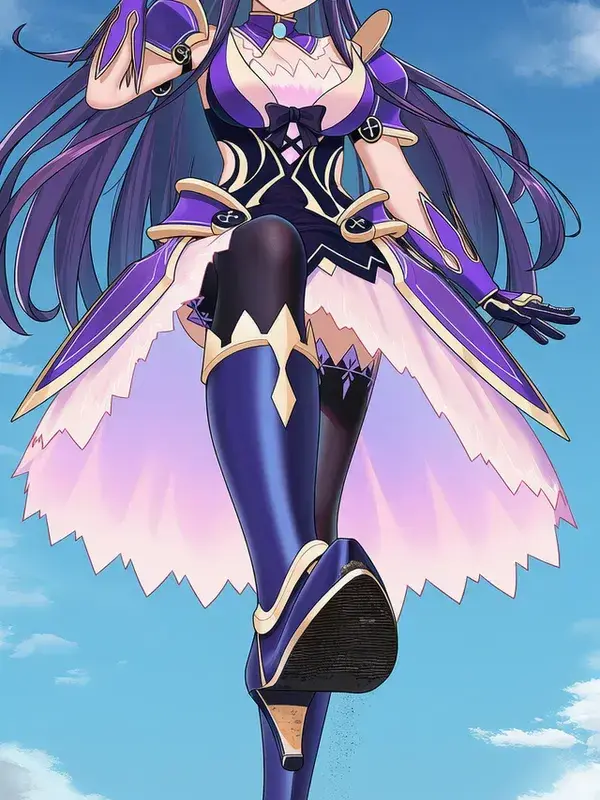 FieryPin4395의 야토가미 토카  거인녀가 됐다???