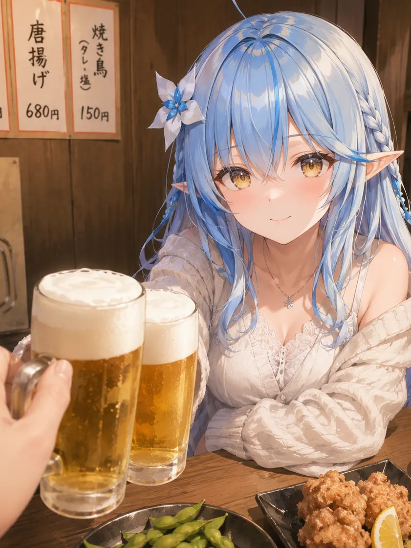 MintySpoon2363의 ラミィと居酒屋でサシ飲み