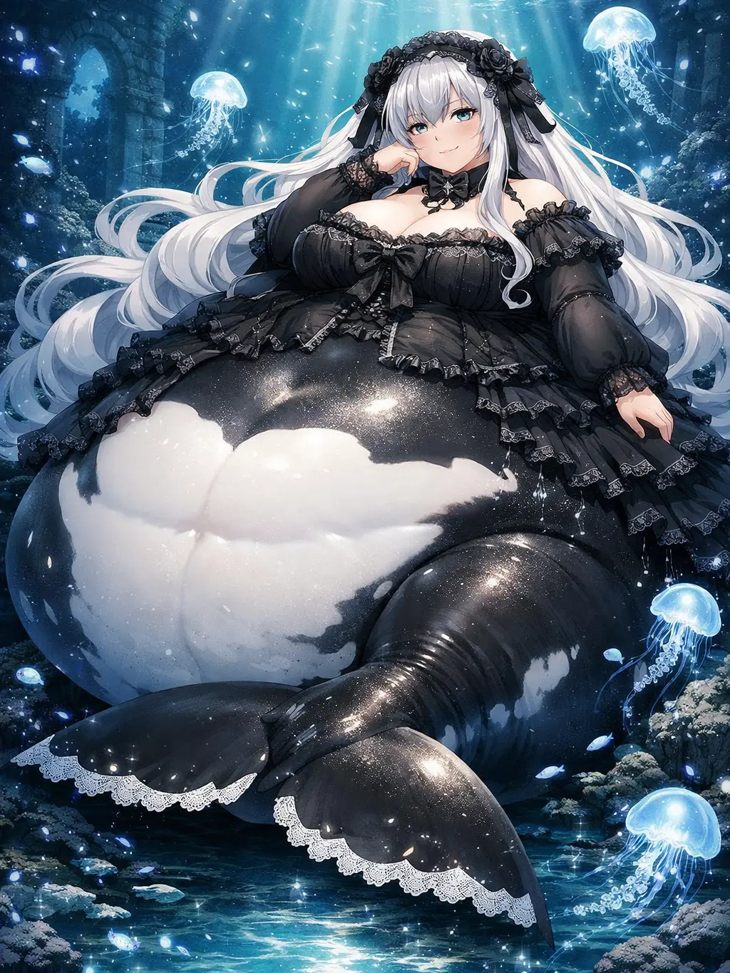 MuteLens9090의 クジラとクラゲの海底都市