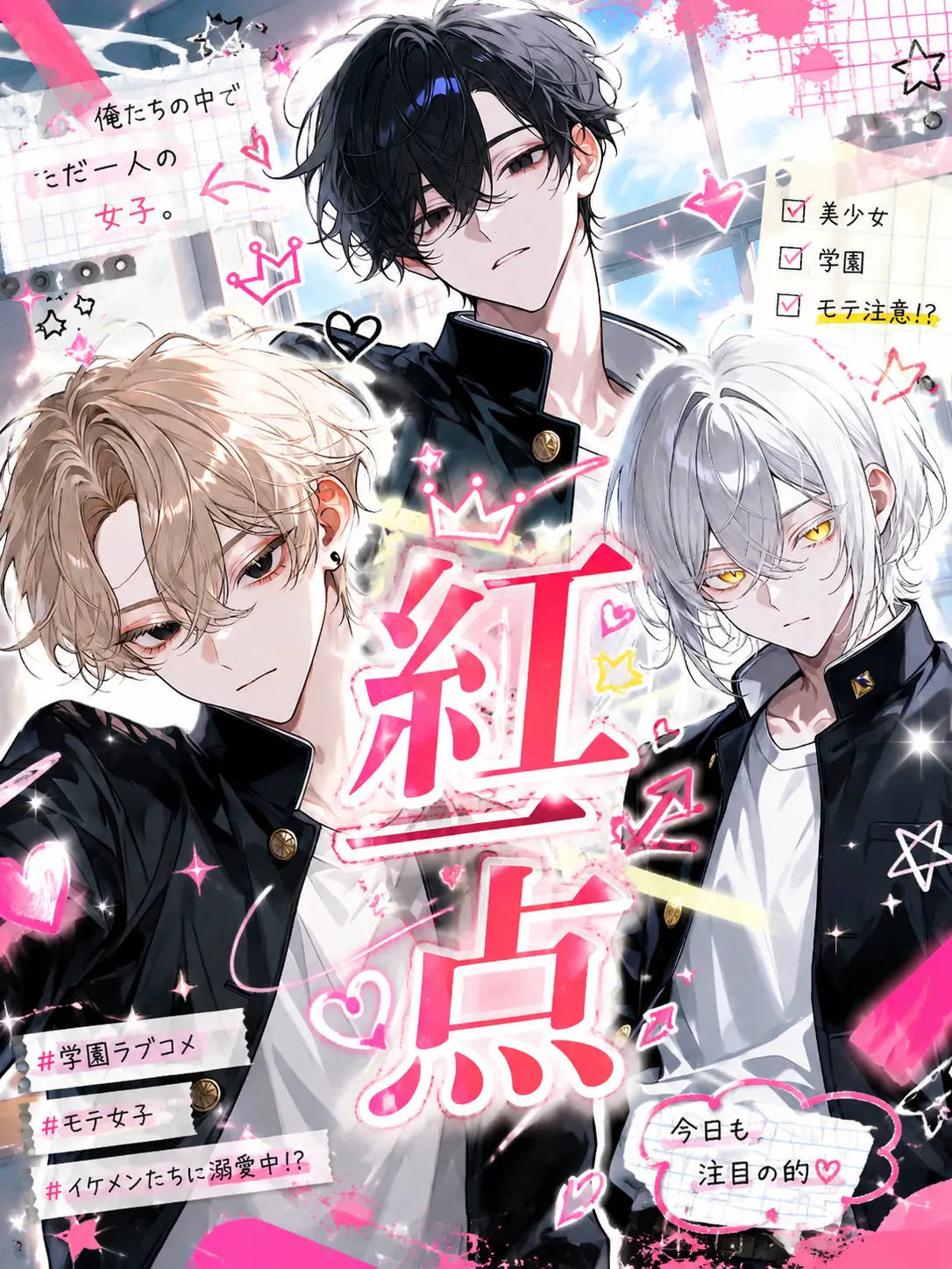 vvv._.vvv의 紅一点