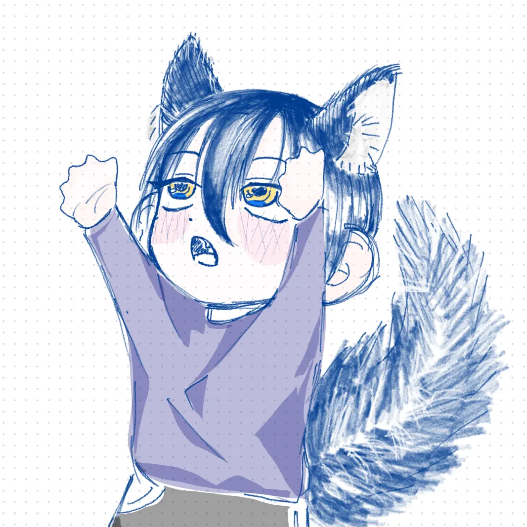 Karume_yaki1010의 可哀想だね、白狼くん