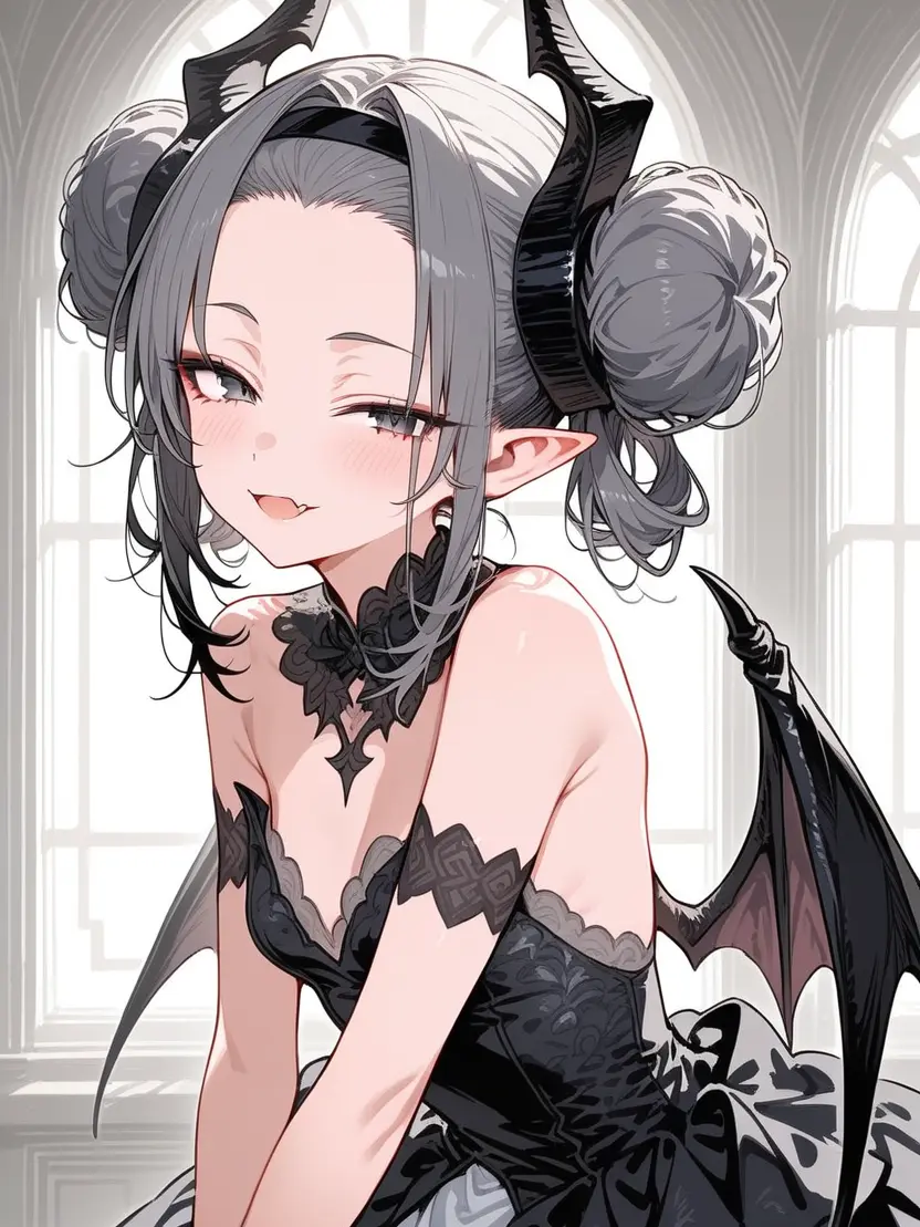 LeafyNylon0659의 「虹の悪魔契約」黒