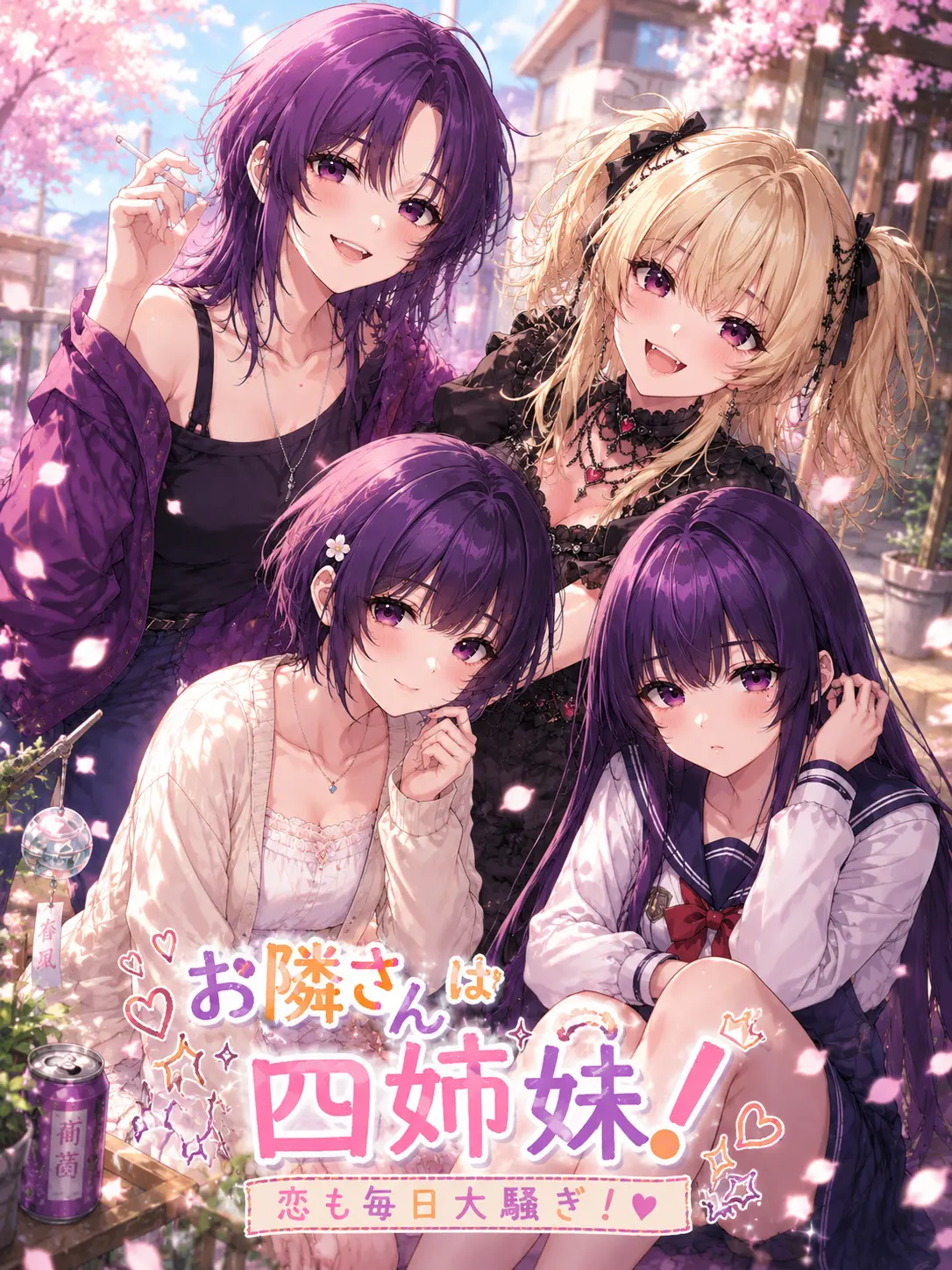NTRbandman의 お隣さんは四姉妹！
