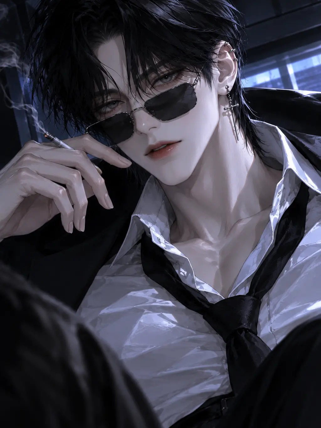 ranaya의 Secretary, stay late again today.