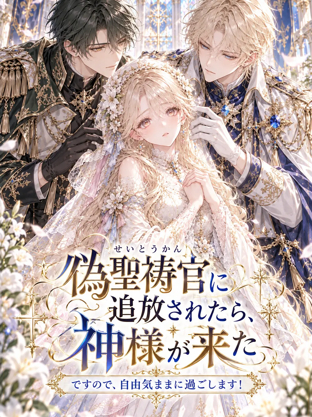 SpringHare의 偽聖祷官に追放されたら神様が来た