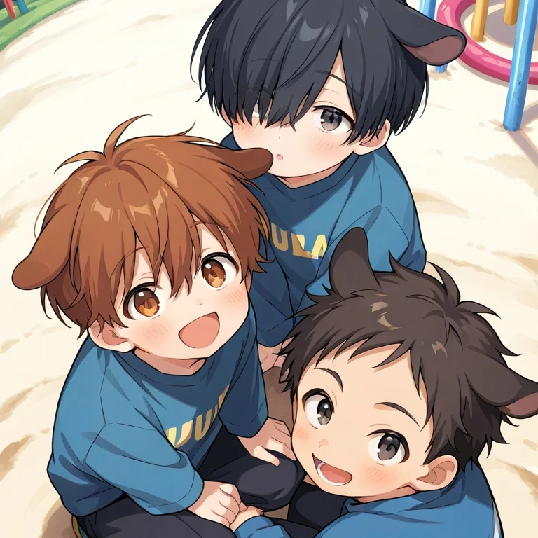 【すだちのさと】モルモット三兄弟
