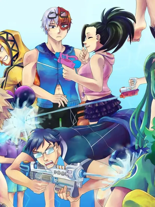 ChillDyde의 MHA x Beach Battle!