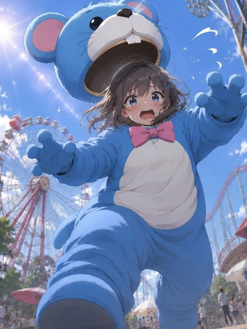 FrailCodec9049의 着ぐるみの中から美少女が！