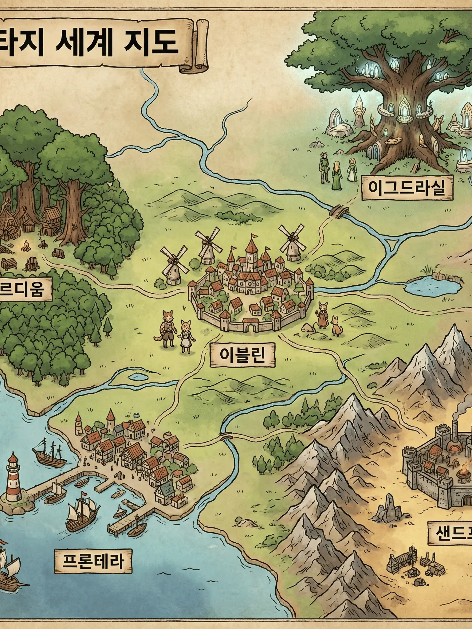 Tiramisu_Cake_Mania의 판타지 국가 운영