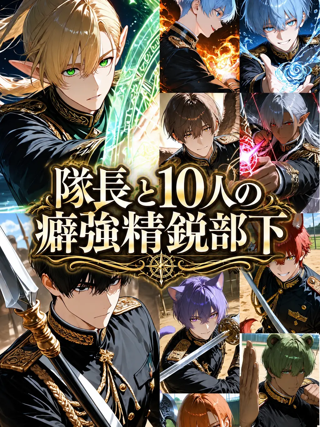 Akashima의 隊長と10人の癖強精鋭部下