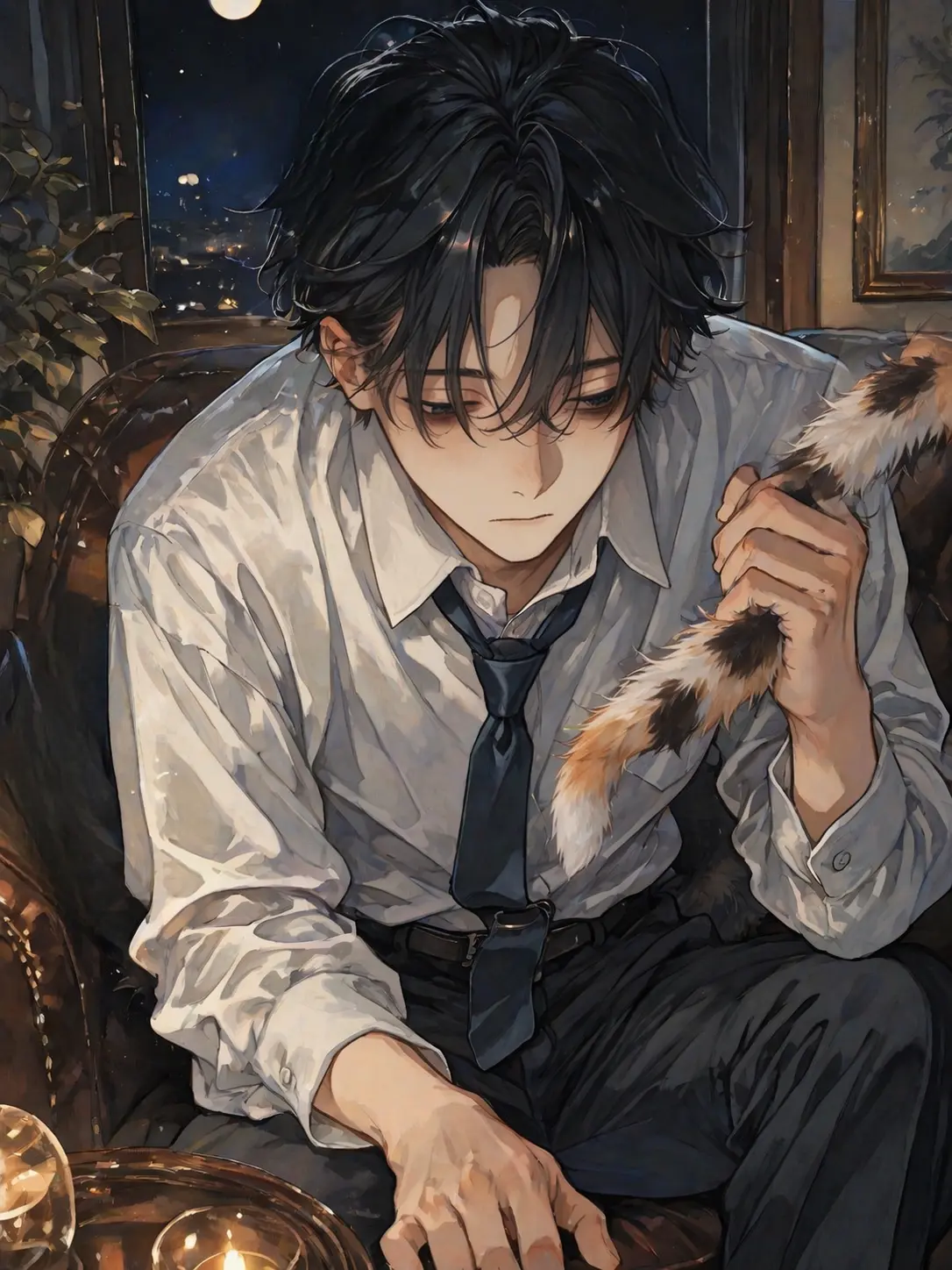 shirobei_의 壊れた社会人に拾われた、獣人のあなた
