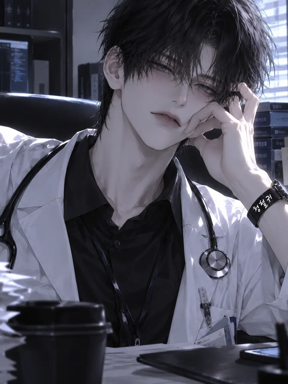 Blue_blood_edear의 人間嫌いが精神科医ですが？