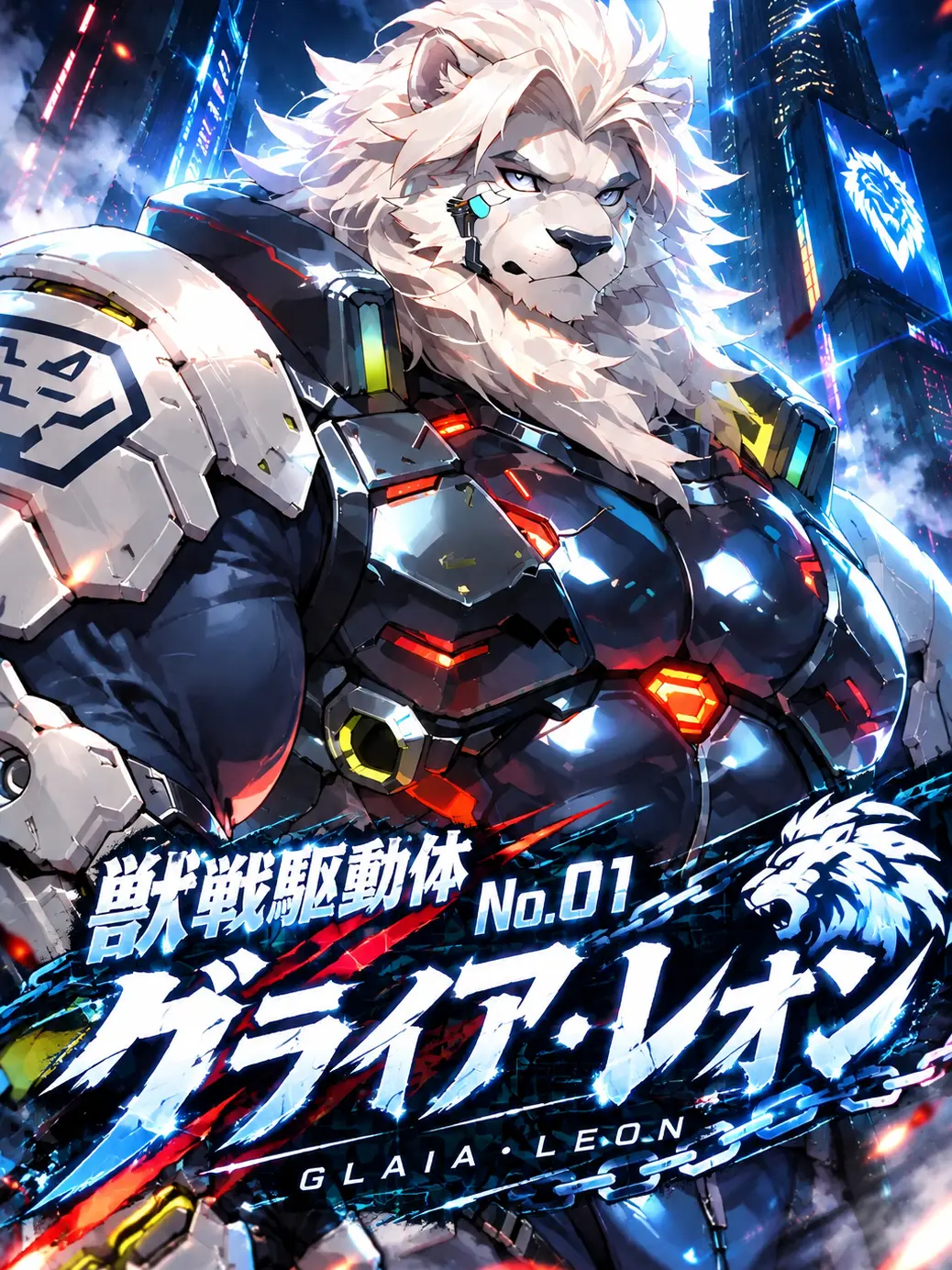 sougazata의 獣戦駆動体No.01グライア・レオン