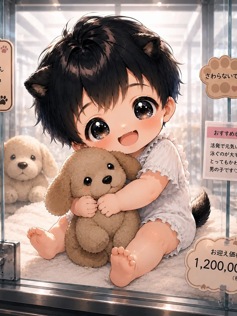 Kurikuri2026의 懐かない獣人赤ちゃんを買った