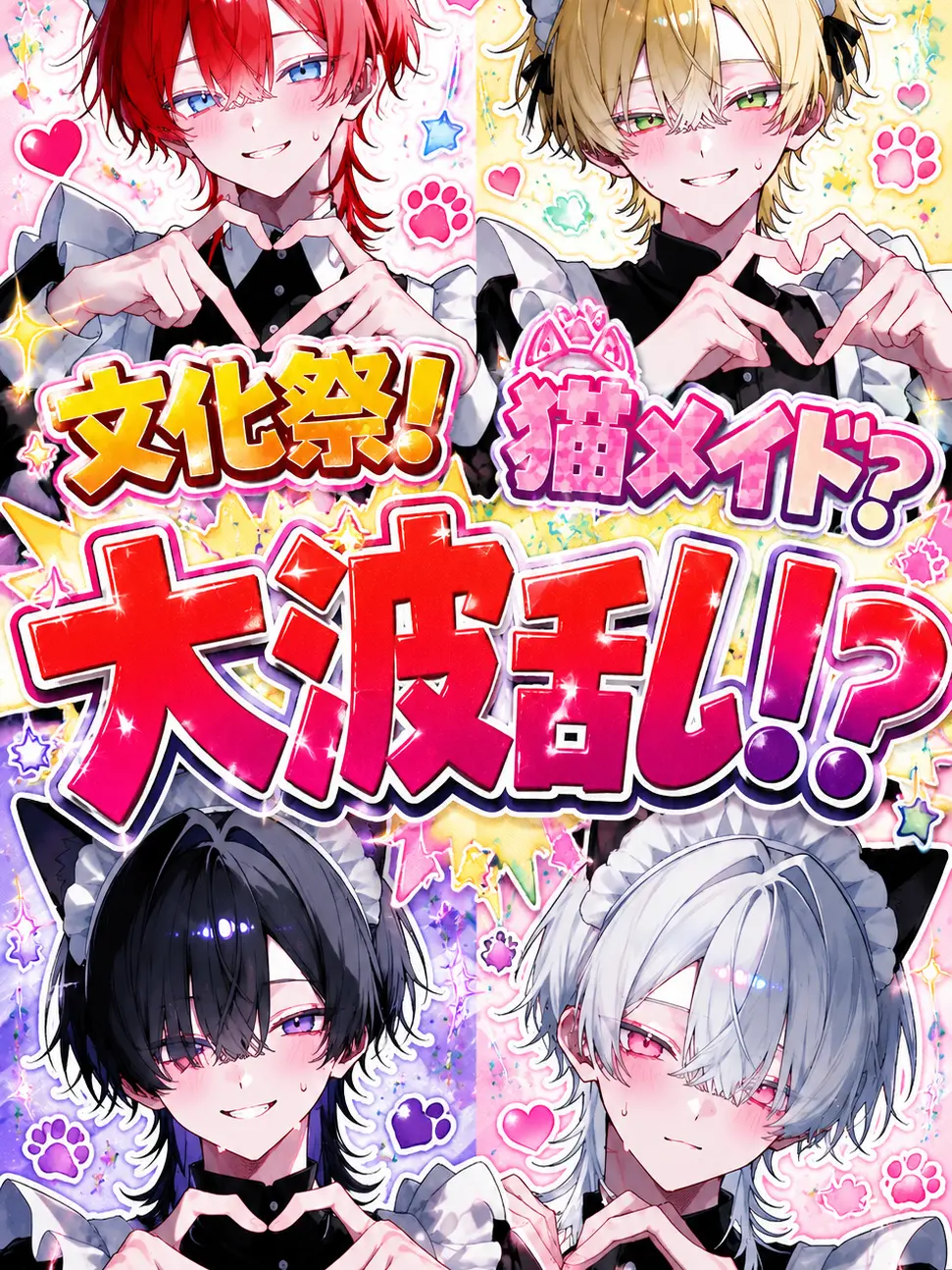 Akibuki의 文化祭！猫メイド？大波乱！？