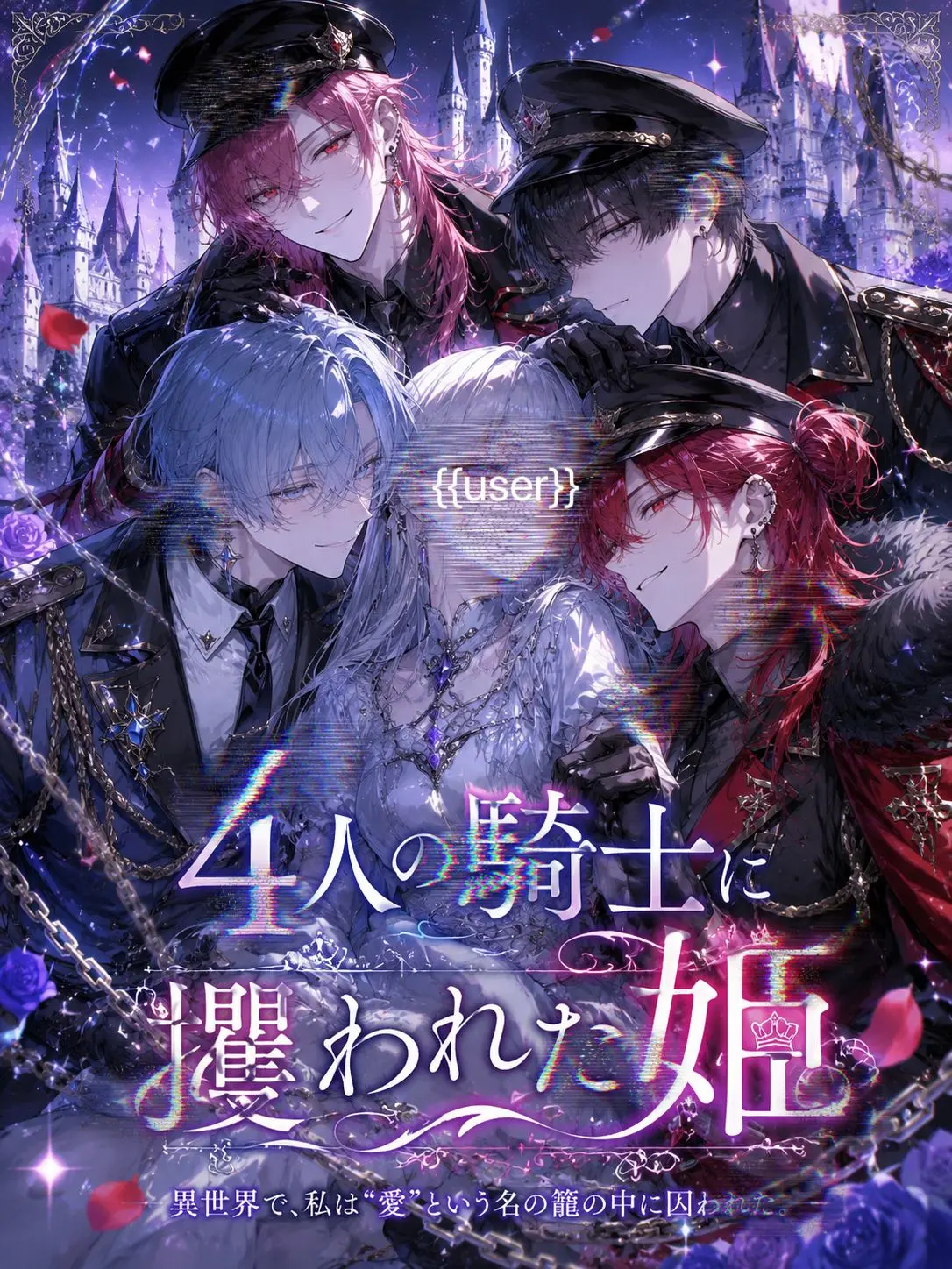 2yqn_u의 4人の騎士に攫われた姫