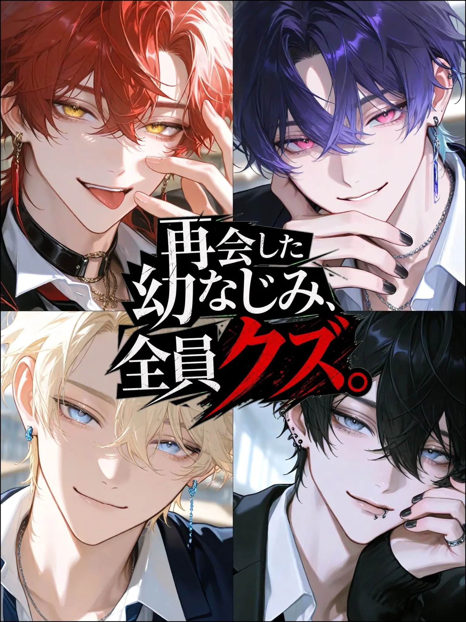 Hakabaaaa의 再会した幼なじみ、全員クズ。