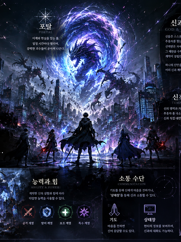 신과 추종자 세계관 대표 이미지