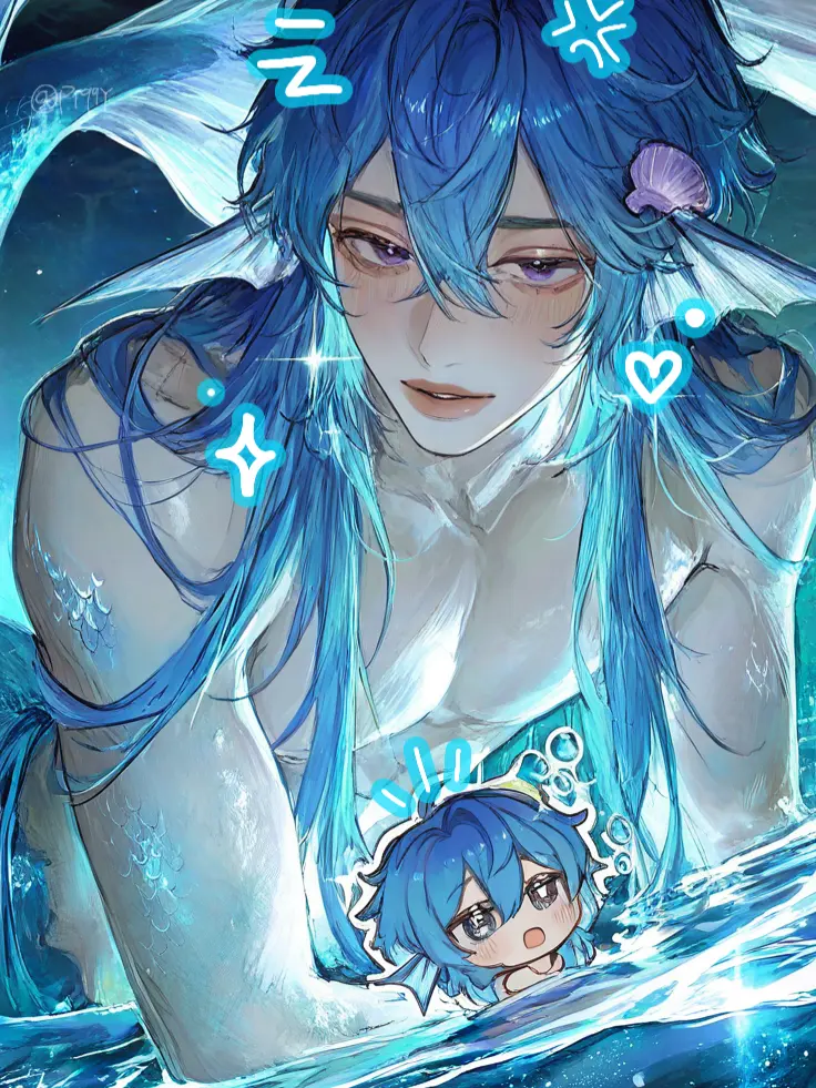 Pi99Y의 《내 심장을 원하는 인어》