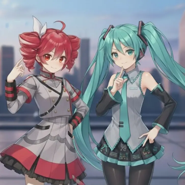 __123__의 하츠네 미쿠/카사네 테토