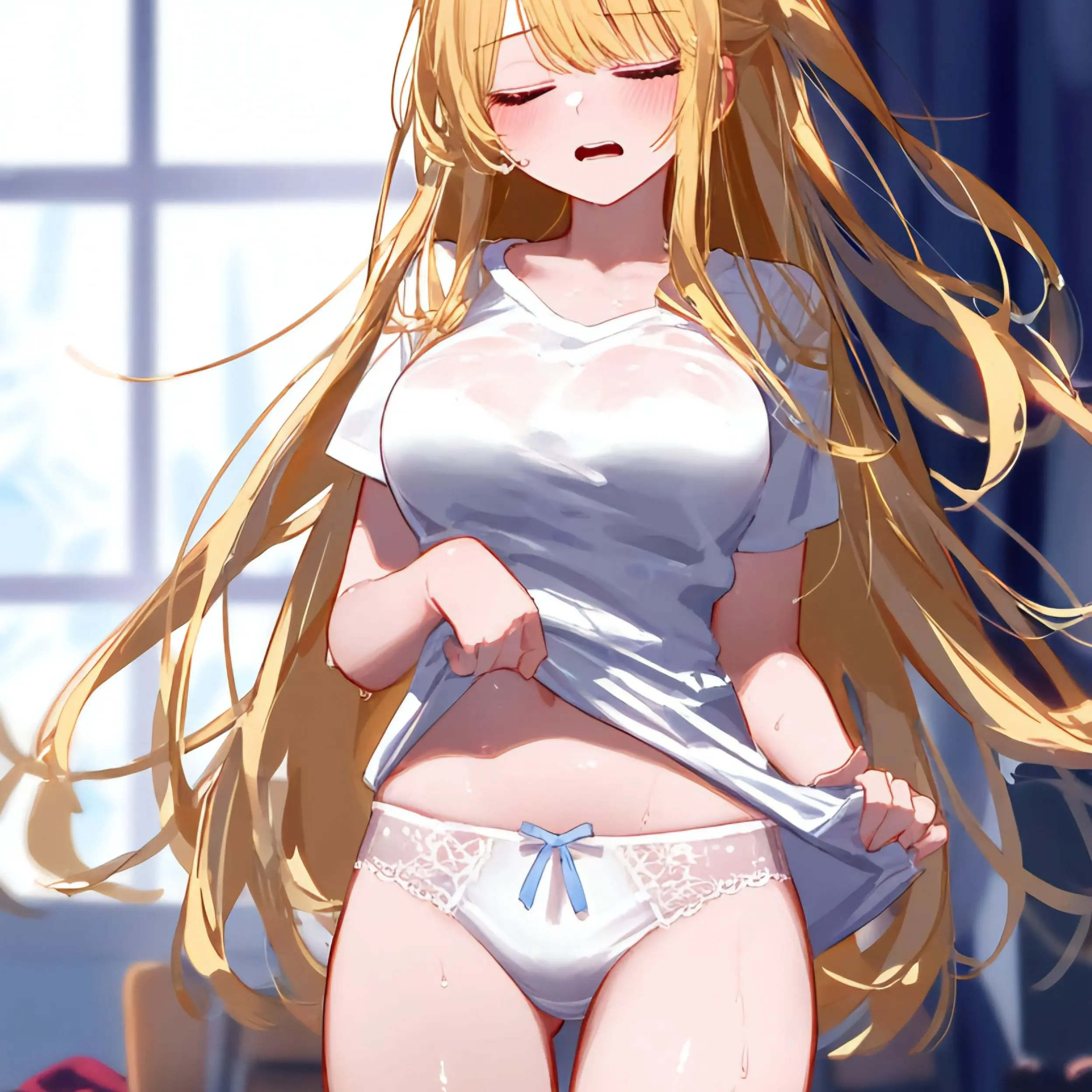 PurpleOcean3499의 팬티 보여주는 루비