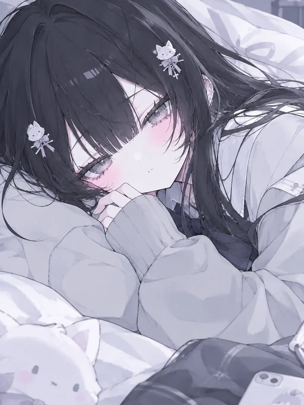 negi0229의 잠꾸러기 소녀는 당신을 위해 눈을 뜬다