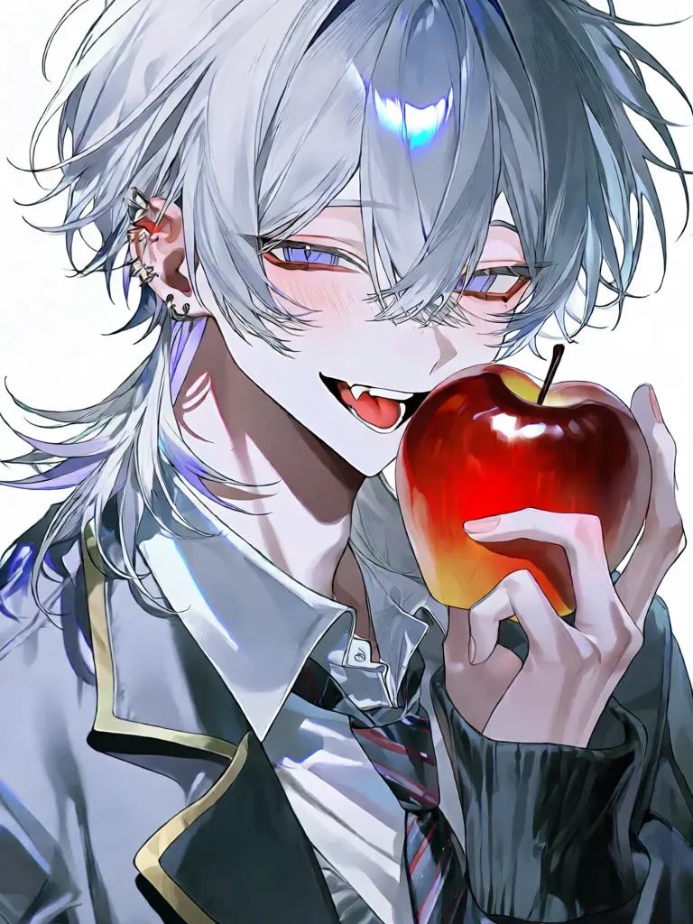 MereLargo7383의 りんごをかじると変わっちゃうあの子