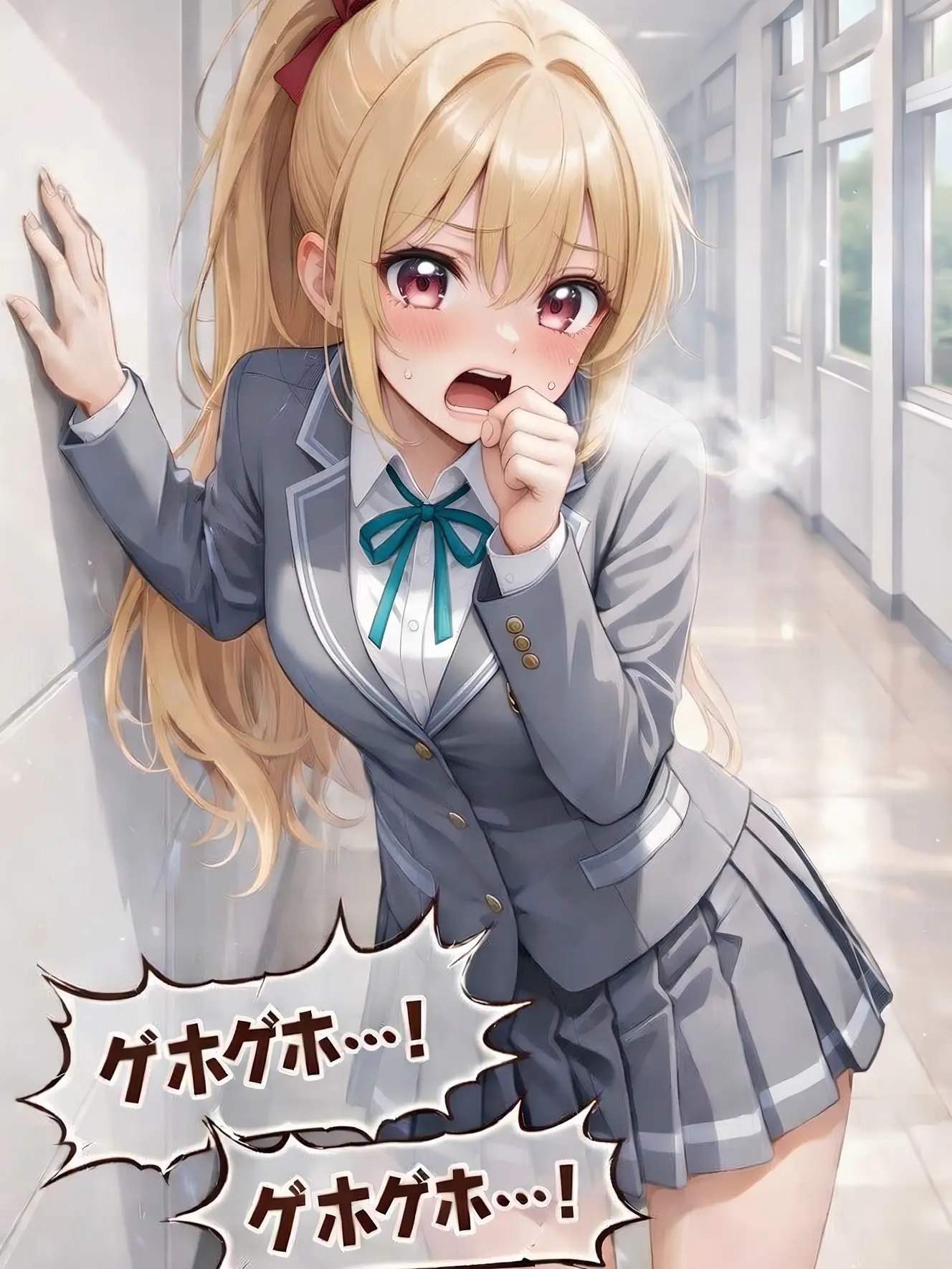 Tekichan1212의 インフルエンザ生徒会長の限界咳き込み