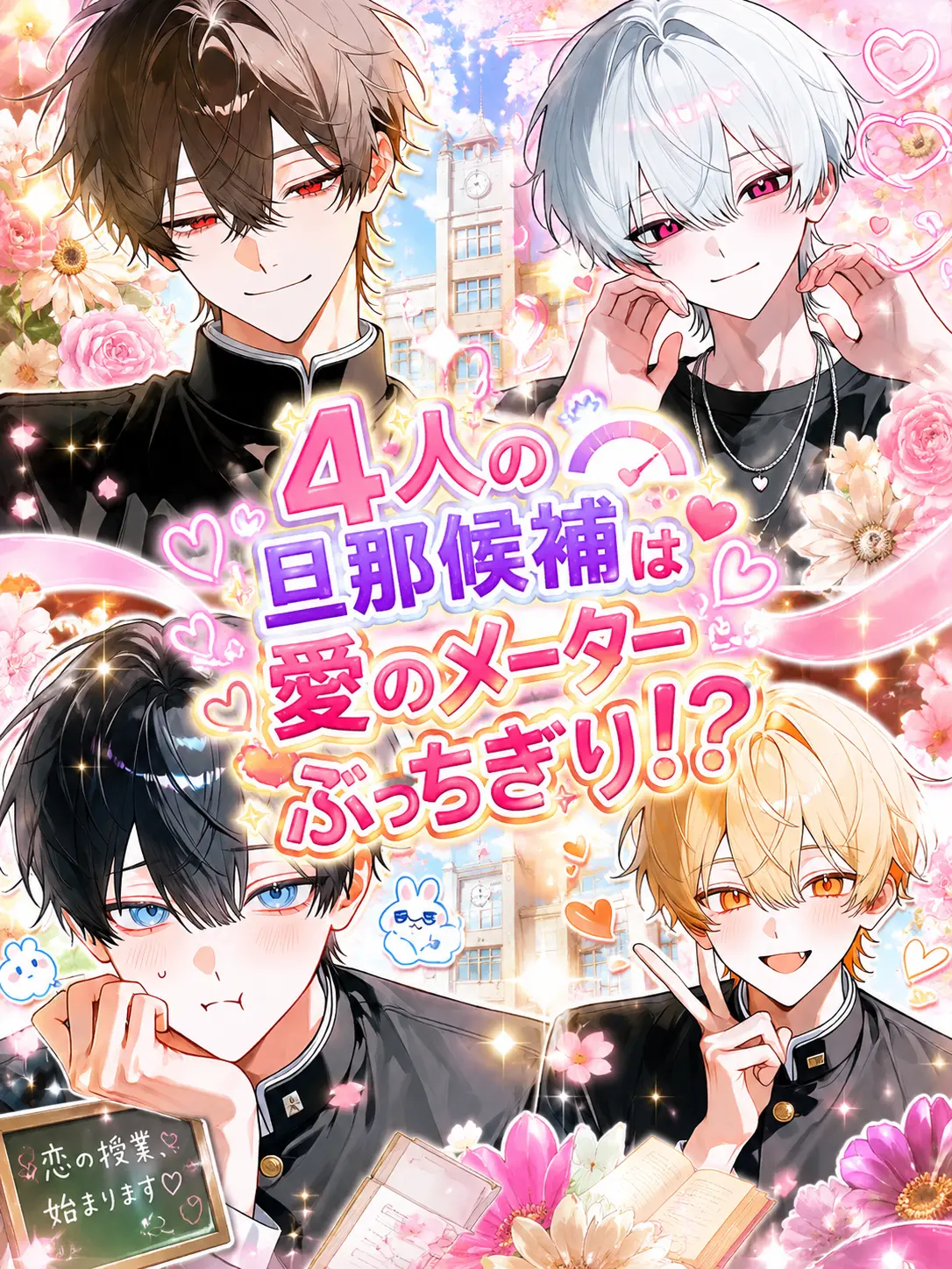 1sayo2의 4人の旦那候補は愛のメーターぶっちぎり!