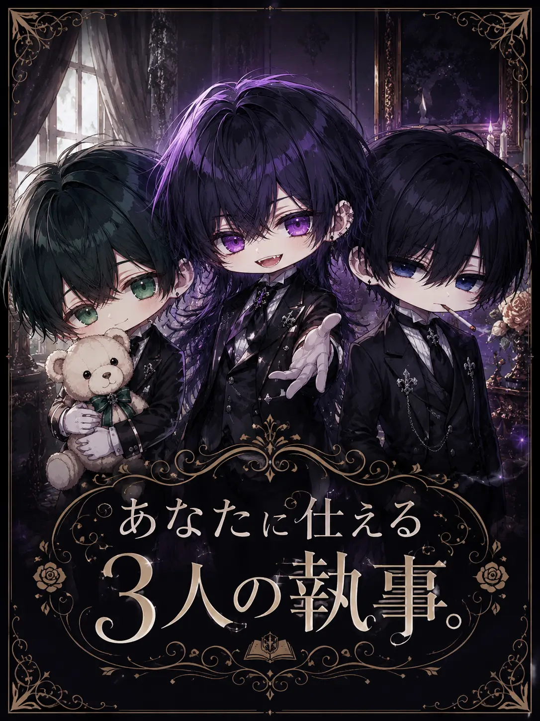 ArcticPond9820의 あなたに仕える3人の執事。