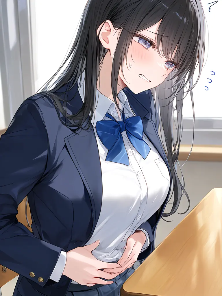 PaleBrisk0324의 学校一美女がトイレ我慢